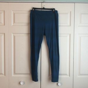 Lularoe blue detailed leggings